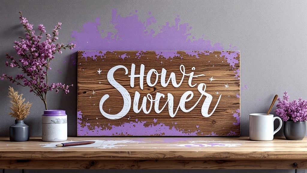 The Ultimate Guide to Choosing Perfect Stencils and Paints for Stunning Wood Lettering Projects