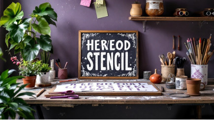 Unlock Your Creativity: A Beginner's Guide to Stenciling Letters on Wood Step-by-Step