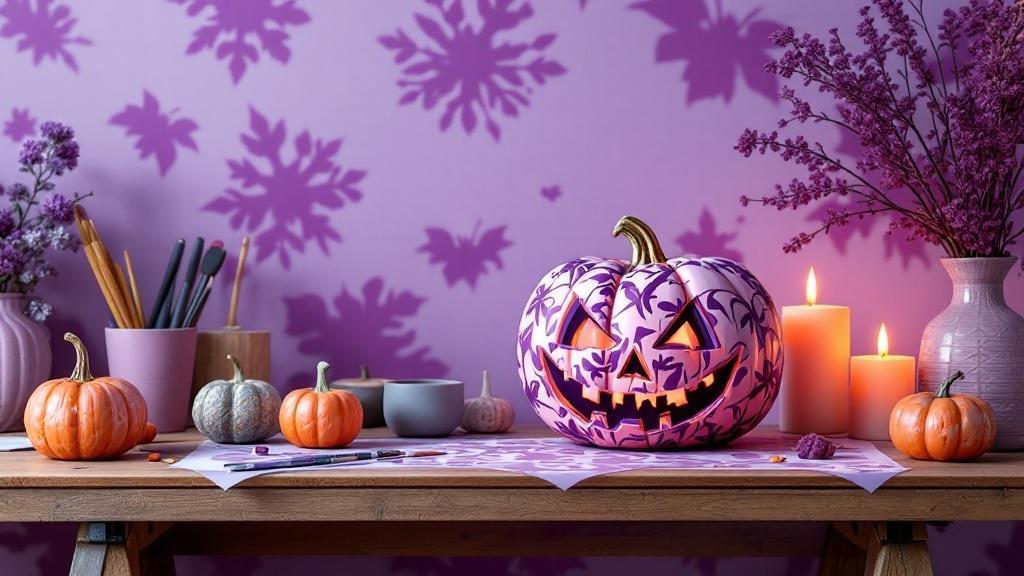 Stunning DIY Pumpkin Stenciling: Easy Steps to Create Spooky Designs Without Carving