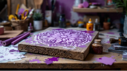 Transform Ordinary Wood into Stunning Art: A Step-by-Step Guide to Stenciling Techniques