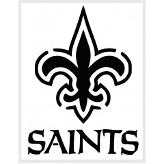 Custom Stencil 8.5x11 for OR Saints - Reusable DIY Art & Craft Template