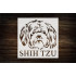 Shih Tzu Dog Stencil 5.5x5.5 - Reusable for Crafts, Airbrush & Drawing