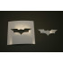 4 Batman Symbol Mylar Stencil - Reusable for Crafts, Painting, Scrapbooking