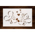 Custom Cut Stencil 5x8 for Arts & Crafts - Reusable for Wood, Glass, Walls