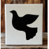 Dove Stencil, 4x4 Reusable Mylar for DIY Crafts & Home Decor Projects