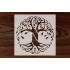 Stencil Tree of Life Celtic Pattern Design, Plastic Reusable