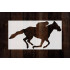 Race Horse & Jockey Stencil - 11x8.5 Durable Template for Arts & Crafts