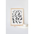 Reusable Birds Stencil 8.5" x 11" - Custom Crow, Seagull, Eagle Design for Nature-Inspired Crafts