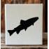 Fish Trout Stencil for Painting, Reusable Plastic 4x4 – Perfect for Themed Crafting, Outdoor Decor, and DIY Projects