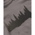 Forest Line Pine Trees & Smokey Mountains Stencil, Reusable & Sturdy, 11" x 8.5", Perfect for Nature-Inspired Art & Crafts