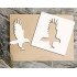 4 Hawk Stencil - Reusable Wall Art Template for DIY Crafts & Painting Supplies