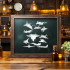 Airforce Fighter Jets Stencil - 8.5x11 Reusable for Walls, Wood, DIY Crafts