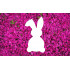 Reusable Stencil - Easter Bunny 8.5x11 for Crafts, Scrapbooking, Airbrush