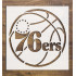 76ers Custom Cut Stencil: Artistic Crafting for Walls, Furniture, and More - DIY Art Crafts Wall Stencils DIYStencils Decorative Templates Reusable Stencils for Crafts Art Drawing Painting Supplies