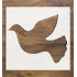 Dove Stencil, 4x4 Reusable Mylar for DIY Crafts & Home Decor Projects