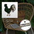 Rooster Mylar Stencil - Compatible with Walls, Wood - Durable Art Template