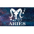 Custom Aries Zodiac Sign Symbol Stencil 5.5" x 5.5" - Horoscope-Inspired Design for Astrology Crafts