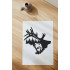 Bull Elk Stencil, Reusable 10 mil Mylar, for Airbrush, Murals, Tees, and More, DIY Art & Craft Supplies STENCILAIR