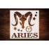 Custom Aries Zodiac Sign Symbol Stencil 5.5" x 5.5" - Horoscope-Inspired Design for Astrology Crafts