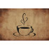 Reusable Coffee & Tea Cup Stencil - Fits 8.5 x 11 - Custom Durable Design