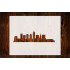 Cleveland Skyline Stencil 11x8.5 - Reusable, Sturdy for Art & Crafts