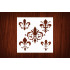 Fleur de Lis Stencil 5.5 - Perfect for DIY Projects & Home Decor Charm