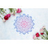 Bliss Mandala Stencil Template - Reusable Laser-Cut Mylar for Walls & Crafts