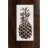 Reusable Pineapple Stencil for Walls & Crafts - Laser-Cut Food-Safe Mylar