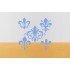 Fleur de Lis Stencil 5.5 - Perfect for DIY Projects & Home Decor Charm