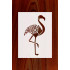 Reusable Flamingo Stencil for DIY Crafts - Mylar Design for Walls & Furniture