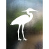 Heron Style Design Stencil, 4-Inch, Reusable Mylar Cutout for Art, Crafts & DIY Projects