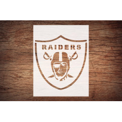 Football Stencil 8.5x11 - Reusable Crafting Tool for Wood, Glass, Wall Art