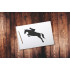 Reusable Horse Jumping Stencil 11" x 8.5" - Custom Equestrian Design for Dynamic Crafts