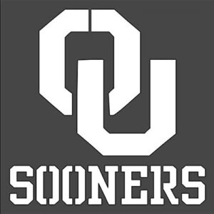 OU Sooners Custom Cut Stencil - DIY Art Crafts - Arts & Crafts Stencils for Crafts Art Supplies Drawing Painting Stencils for Painting on Wood, Walls