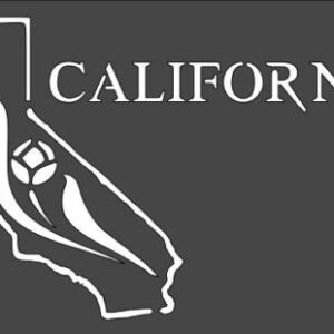 Stencil California, Plastic Reusable