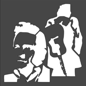 Stencil American Singer and Composer, Plastic Reusable