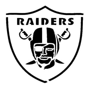 Generic Sport Team Stencil - 5.5x5.5 Inch Reusable Plastic Template for DIY Projects, Crafting, White