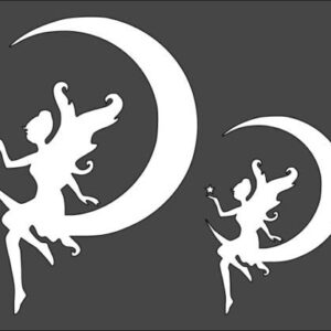 Stencil Fairies Different Size, Plastic Reusable