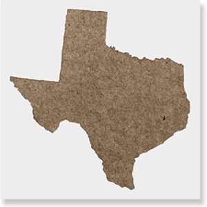 Reusable Texas State Stencil for Painting - Laser Cut Mylar Stencil for Crafts and DIY Decor Projects LIONX