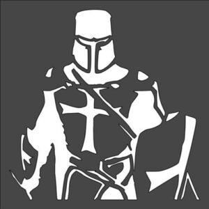 Stencil Knight, Plastic Reusable