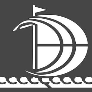 Stencil Viking Ship Design, Plastic Reusable