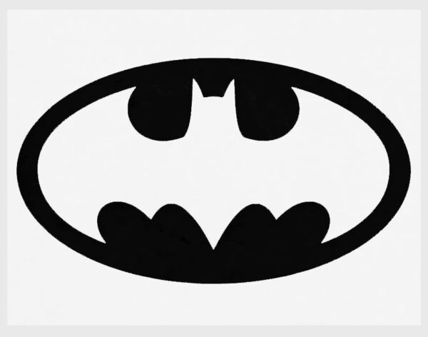 Bat Knight Multiple Layer Stencil - 8.5x11 inches for Crafts, Wall Painting Decorative Template Reusable Stencils for Art Supplies