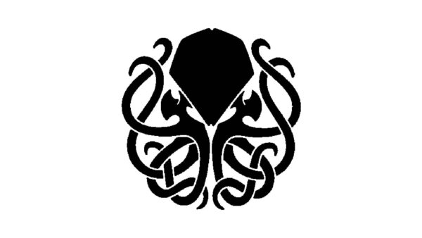 Generic Kraken Octopus Stencil, Reusable Plastic Template, 8x8 Inch, Durable for Nautical Crafts and Home Decor, White
