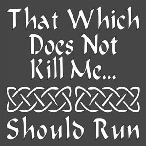 Stencil Viking Sign, Plastic Reusable