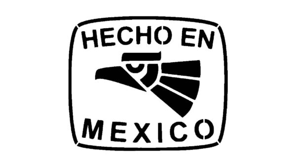 Generic Mexico Eagle Aguila Stencil, Reusable Plastic Template, 8.5x11 Inch, Durable for Cultural Crafts and Patriotic Decor, White