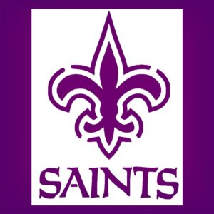 New OR Saints Custom Stencil – Reusable Template for Painting, Walls, DIY Crafts & Decorative Art Projects