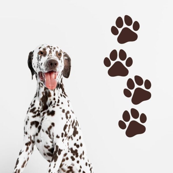 Pet Paw Print Stencil – Reusable Dog Lover Template for DIY Crafts, Painting on Wood, Fabric, Cards, Journals & Personalized Gifts - Image 4