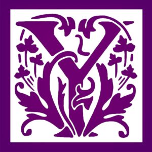 Stencil Letter Initial Y Design, Plastic, Reusable, , Ideal for Crafting and DIY Projects