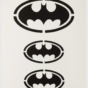Batman Symbols Custom Stencil - Arts, Crafts, Scrapbooking DIY Craft Stencils Decorative Stencil Template Reusable Stencil