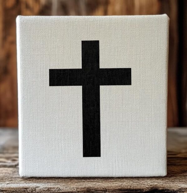 Cross Stencil for Painting, Reusable – Ideal for Religious Crafting, Art Projects, and Home Decor - Image 2